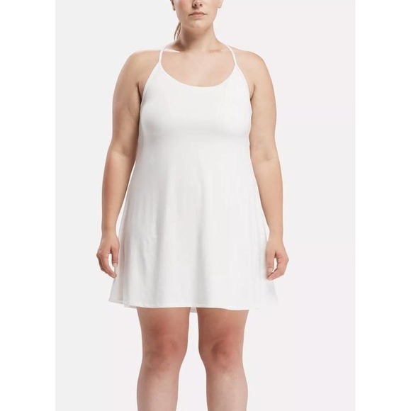 Reebok Tops - Reebok Women's Plus Size Workout Lux Strappy Dress - Chalk - 3X (22W/24W)‎ - $75